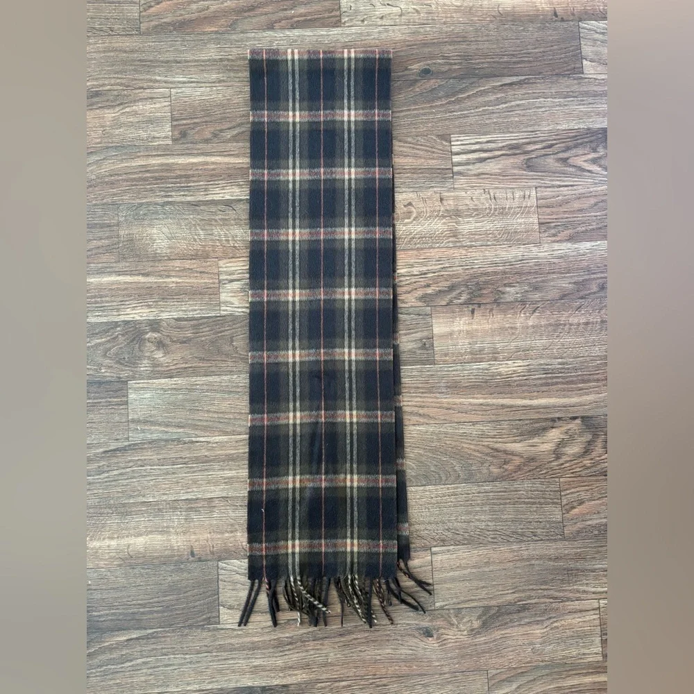 Vintage Christian Dior Monsieur Plaid Scarf